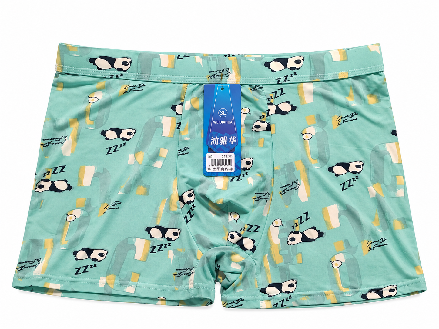 China Ice Silk Printed Boxer for Men’s